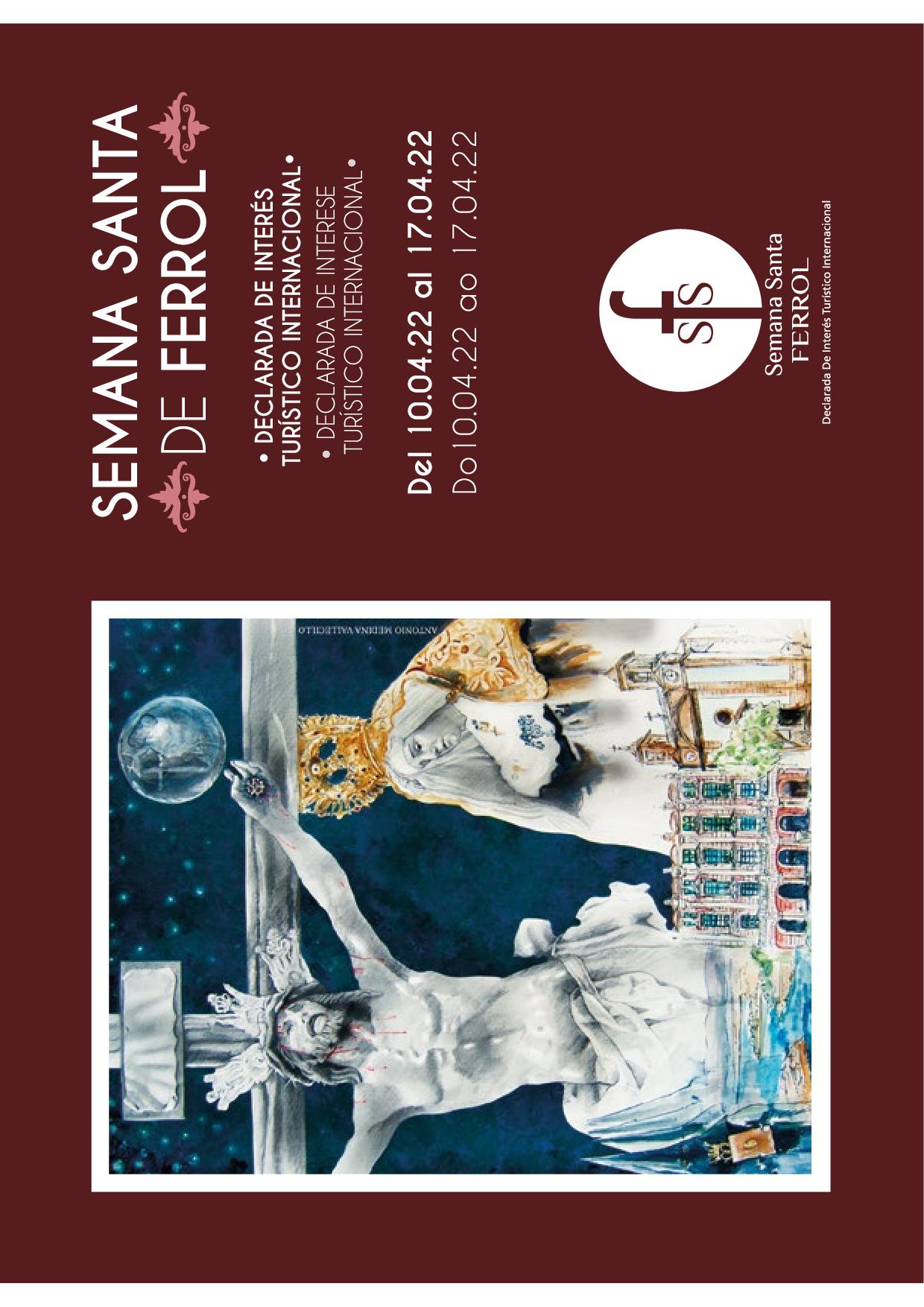 Horarios e Itinerarios Semana Santa Ferrol (La Coruña) 2022