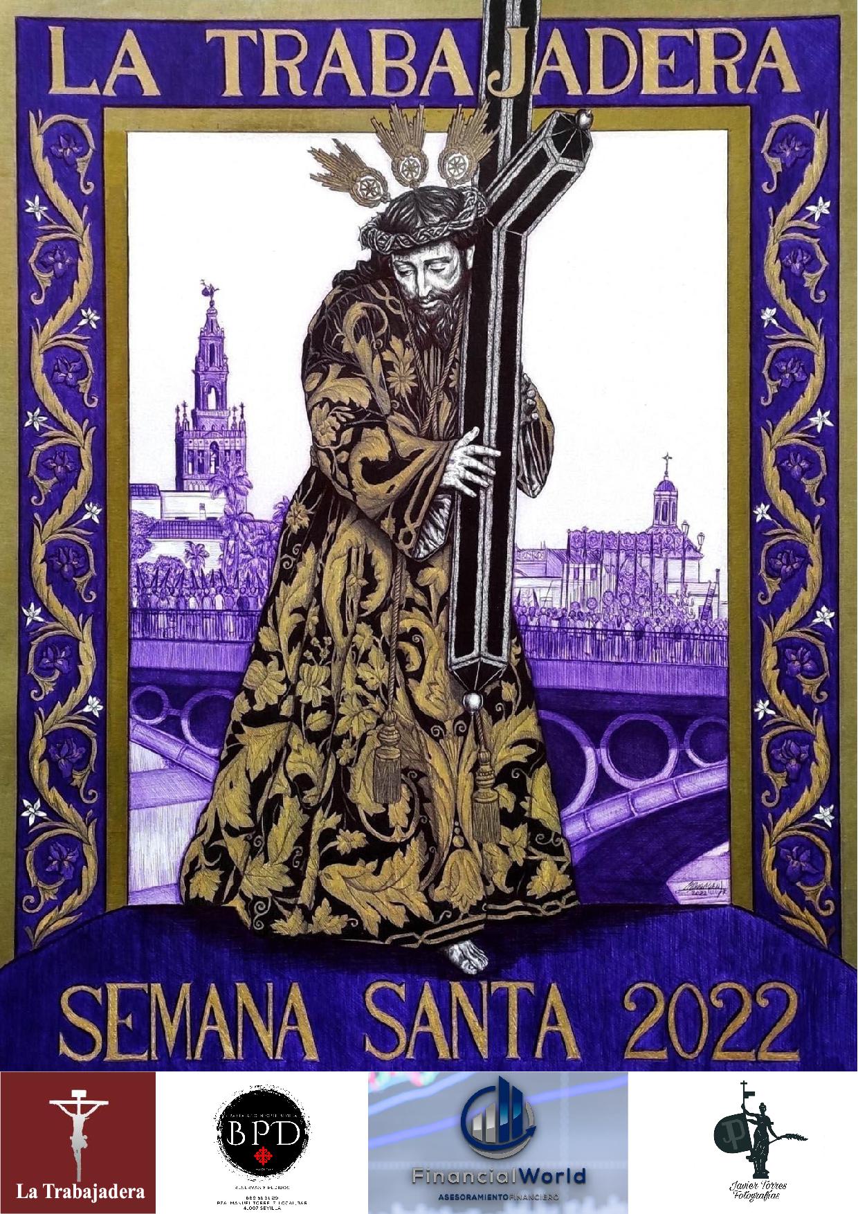 Programa de Mano "La Trabajadera". Semana Santa Sevilla 2022
