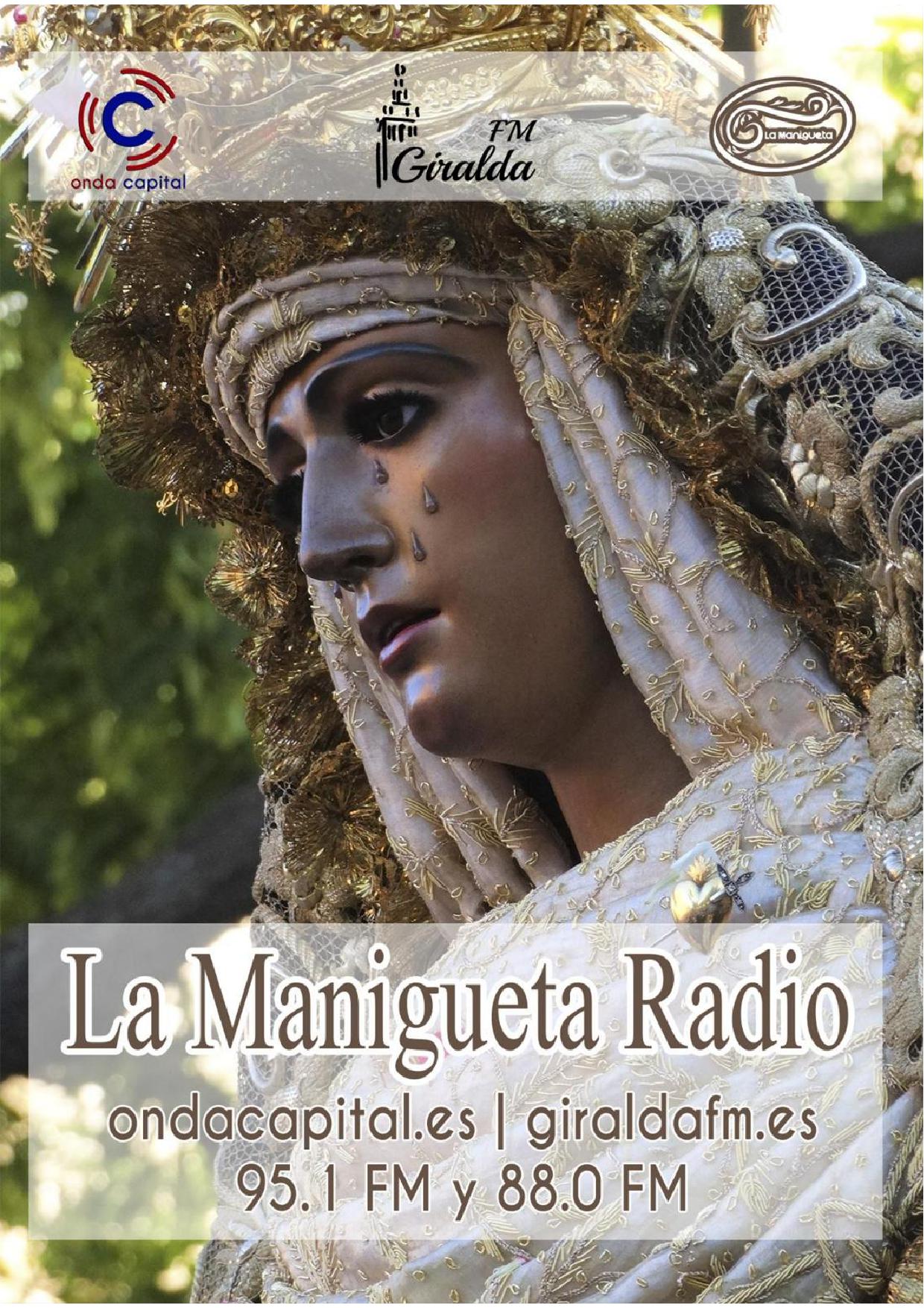 Programa de Mano "La Manigueta Radio". Semana Santa Sevilla 2022