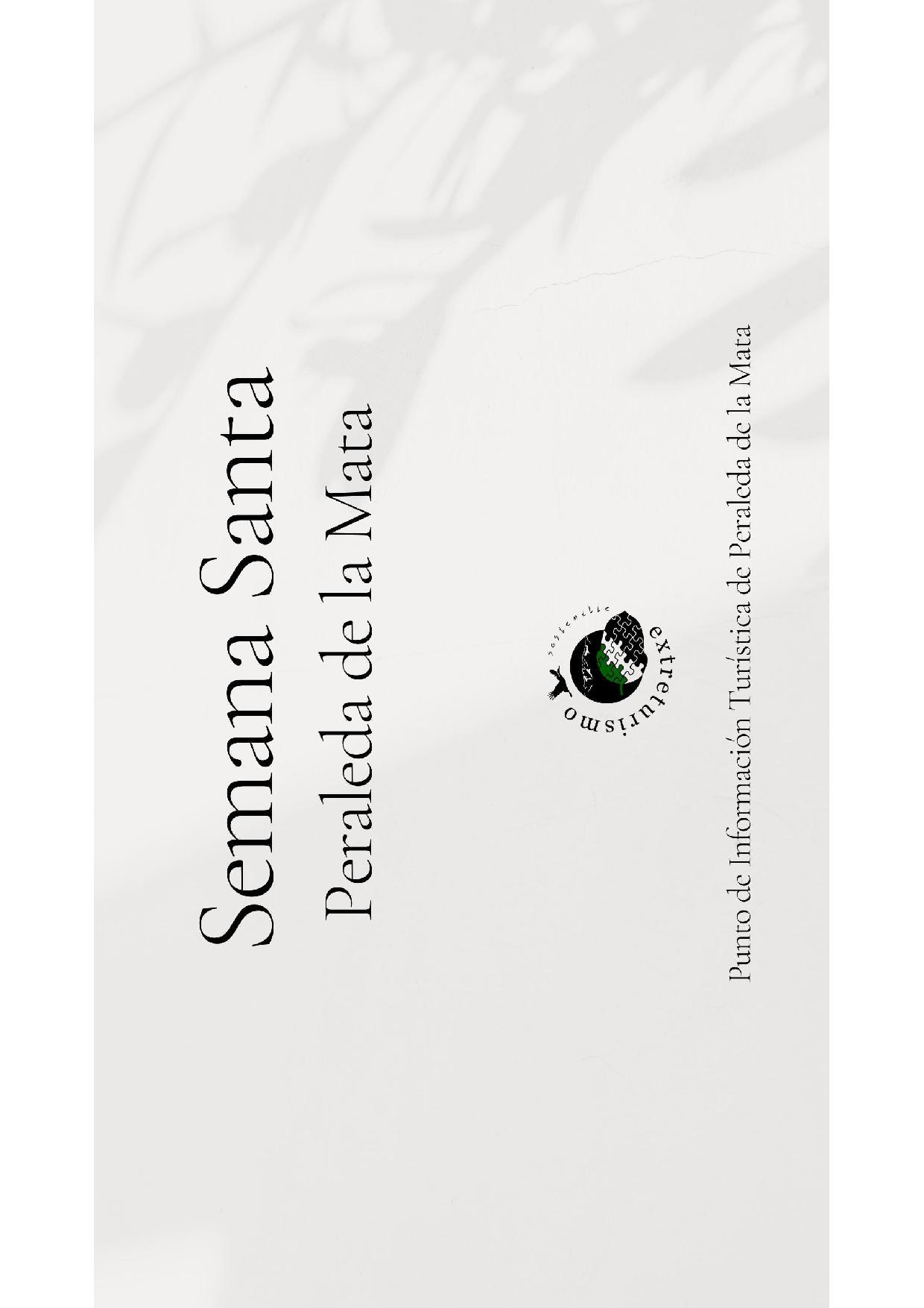 Horarios e Itinerarios Semana Santa Peraleda de la Mata (Cáceres) 2022