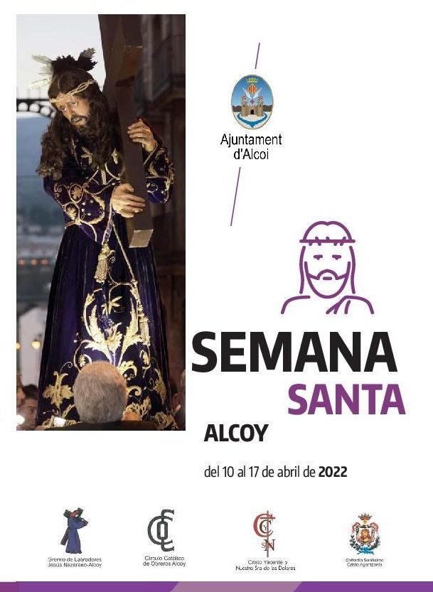 Horarios e Itinerarios Semana Santa Alcoy (Alicante) 2022