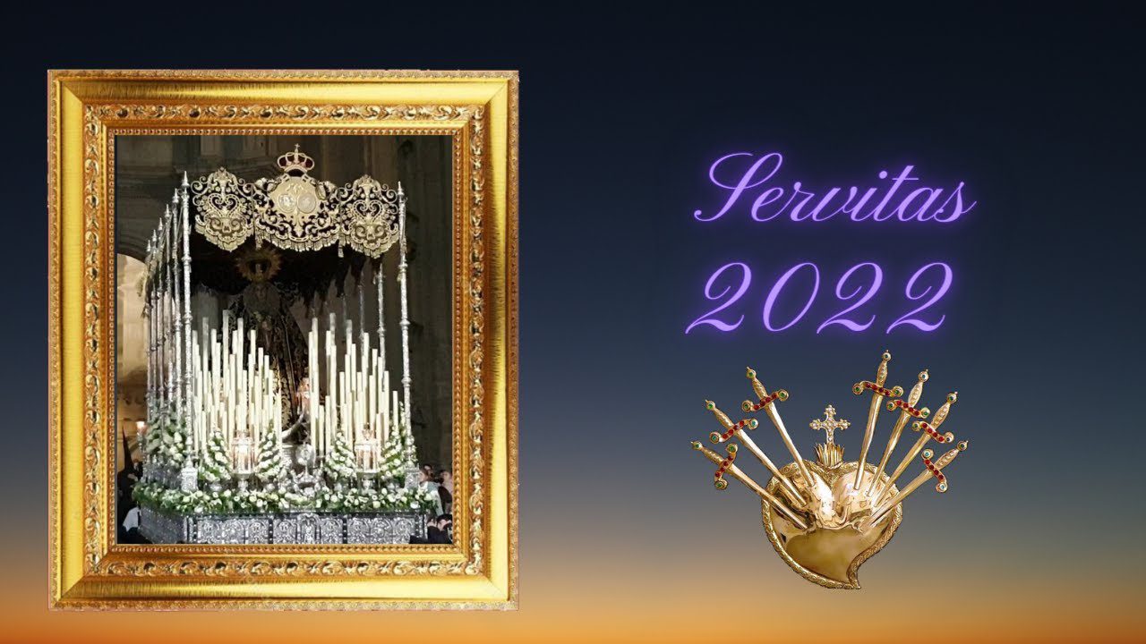 Vídeo de la salida de Servitas de la SI Catedral. Viernes de Dolores de Cádiz 2022