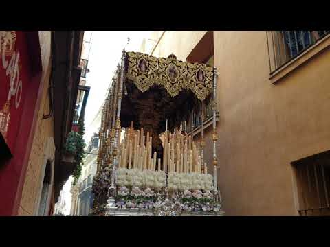 Vídeo de María Santísima del Buen Fin bajando c/Merced 2022. Hermandad de La Sentencia. Cádiz
