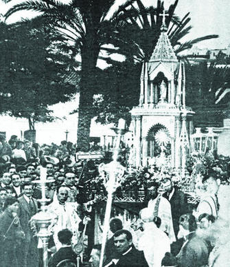 La Sacramental de San Pedro de Huelva vuelve a organizar su procesión eucarística en la octava del Corpus