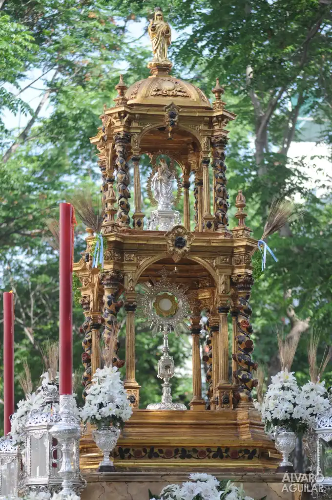 Todos los datos de la Procesión Extraordinaria del Corpus Christi del Cerro del Águila. Sevilla 12 de Junio del 2022