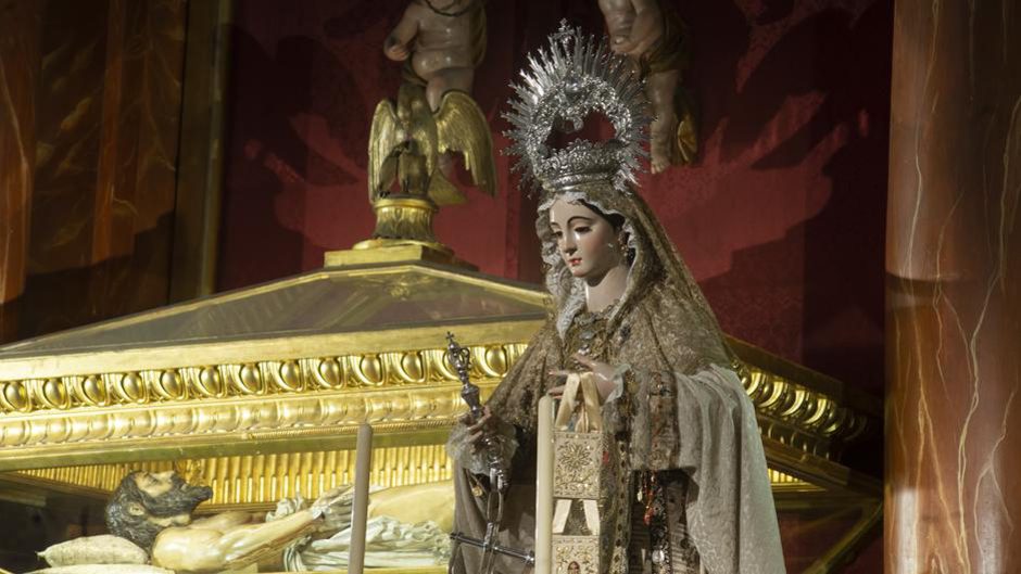 Procesión de la Virgen de la Merced de la iglesia de San Gregorio de Sevilla