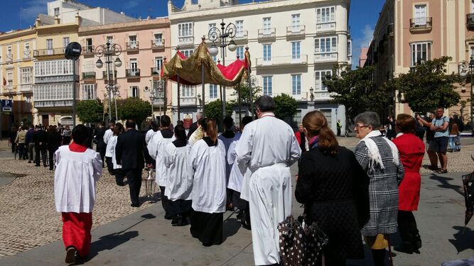 Horario e Itinerario Procesión Pascual de San Antonio. Cádiz 15 de Mayo del 2022