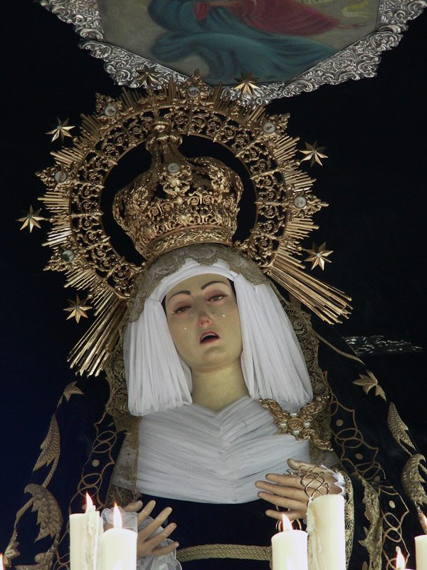 Rosario de la Aurora con Nuestra Señora de los Dolores de Jaén
