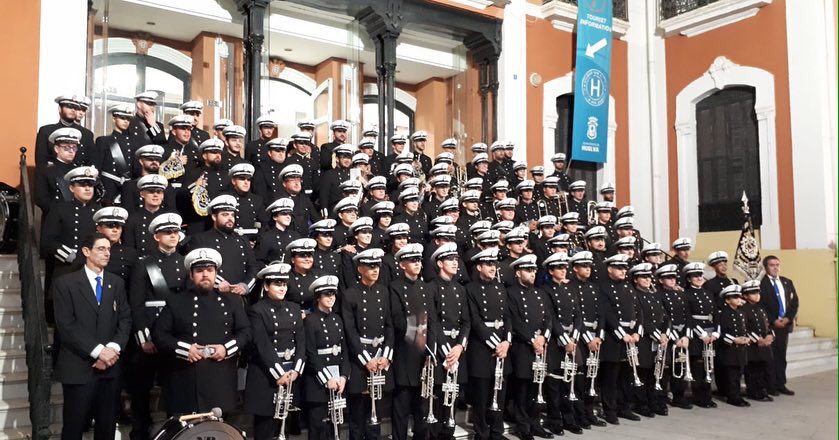 La Santa Cruz acompañará musicalmente al Santísimo Cristo de Jerusalén y Buen Viaje de Huelva
