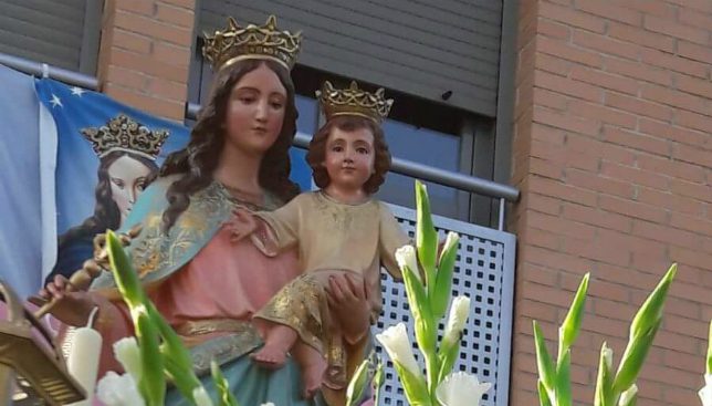Horario e Itinerario Procesión de  Mª Auxiliadora de «Sor Eusebia» hoy en Sevilla