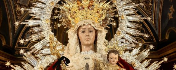 Todos los datos de la procesión por el LXXV Aniversario de su Coronación de la Virgen de la Paz, Patrona de Ronda (Málaga)