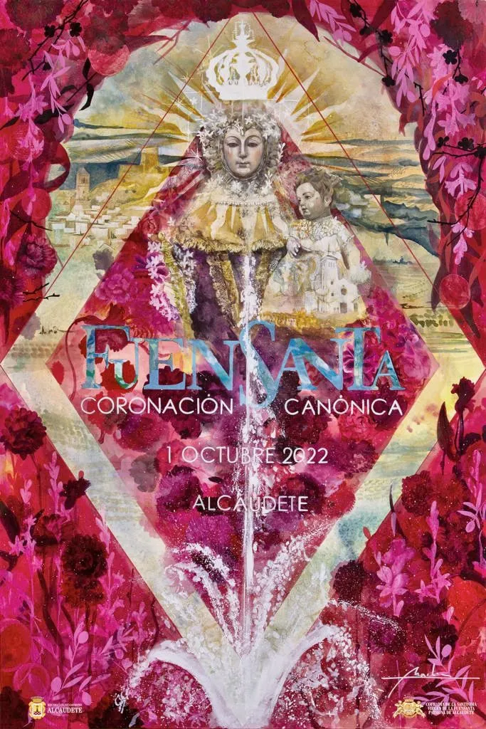 Cartel de Juan Miguel Martín Mena para la Coronación Canónica de la Virgen de la Fuensanta