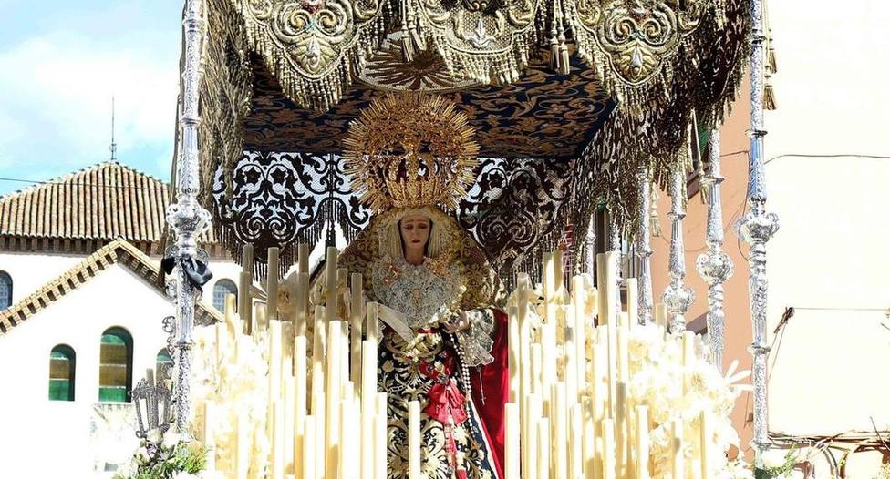 Horario e Itinerario de la Procesión extraordinaria de la Virgen de la Luz. Granada 28 de Mayo del 2022