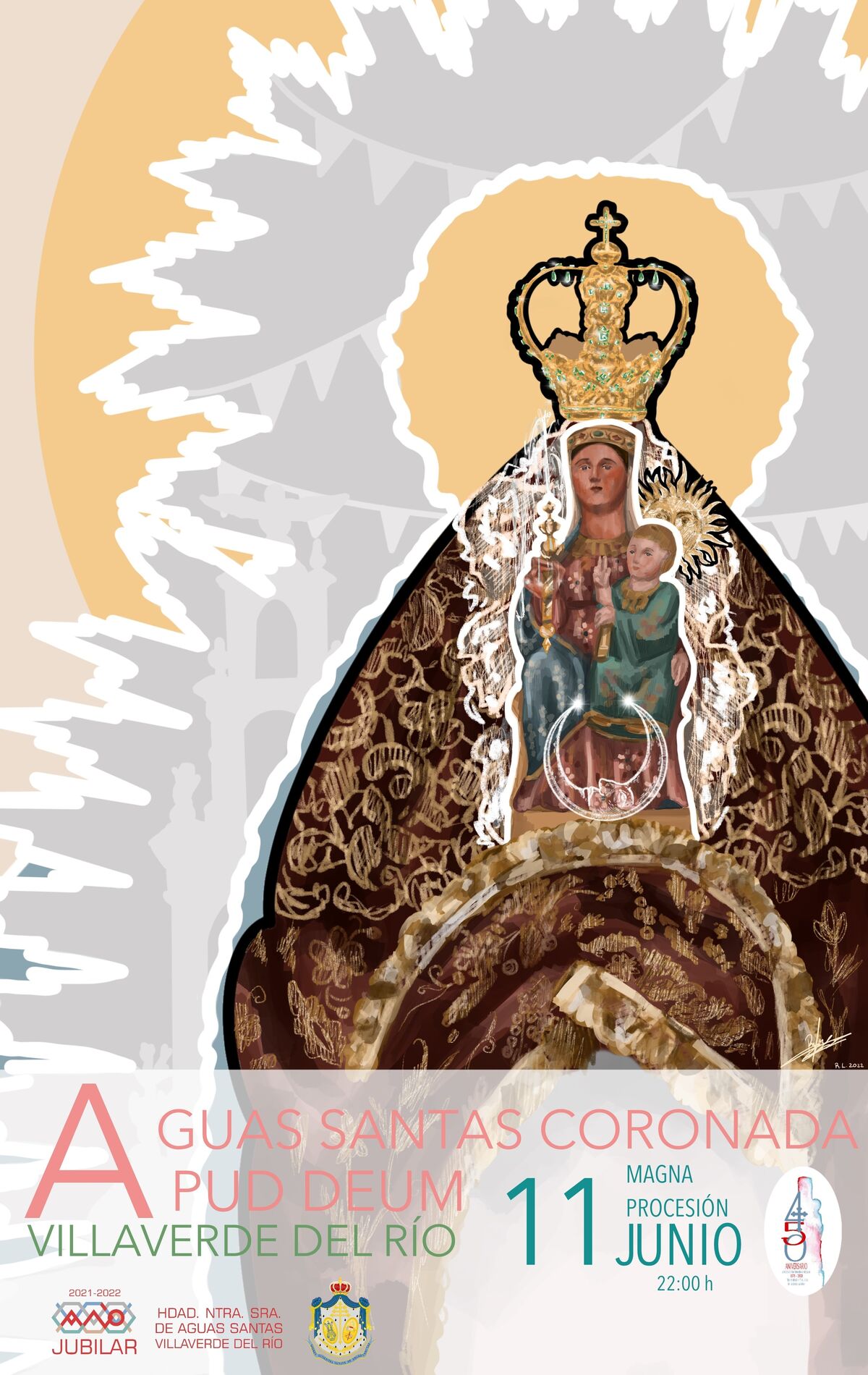 La Virgen de Aguas Santas de Villaverde del Río saldrá este sábado en procesión extraordinaria
