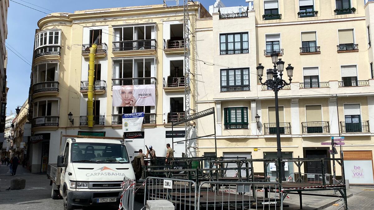 Se estudia que la Plaza del Palillero no forme parte de la Carrera Oficial de Cádiz en el 2022