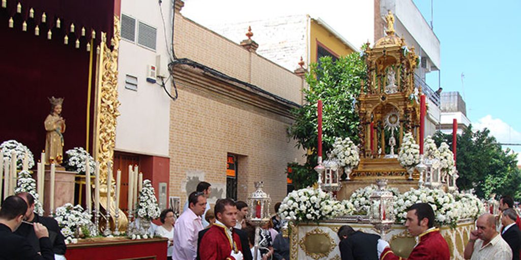 Todos los Datos de la procesión de Corpus Christi del Cerro de Sevilla 2022