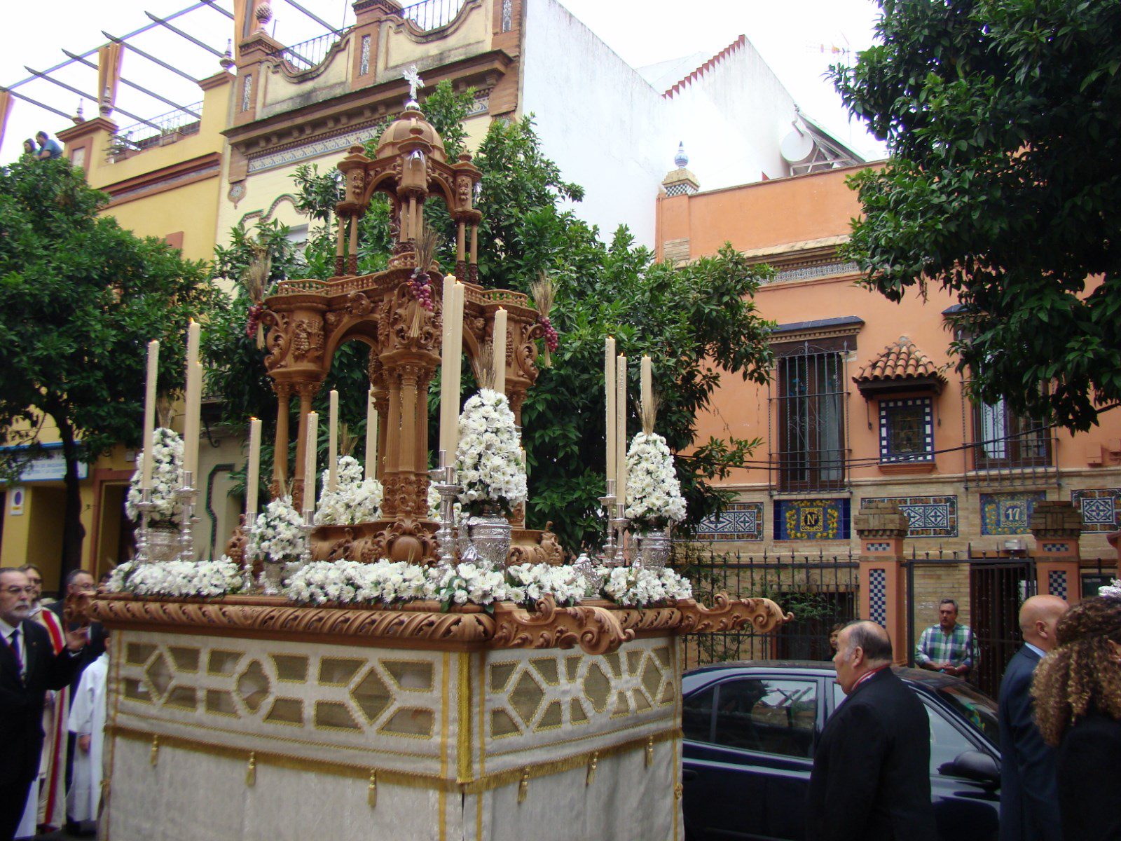 Horario e Itinerario de la Procesión Corpus de San Gonzalo de Sevilla este Domingo