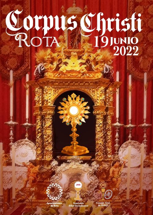 Horario e Itinerario de la Procesión del Corpus Christi de Rota (Cádiz) 2022