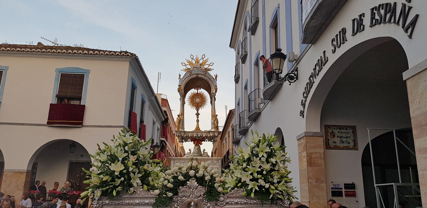 Horario e Itinerario de la Procesión del Corpus Christi de Berja (Almería) 2022