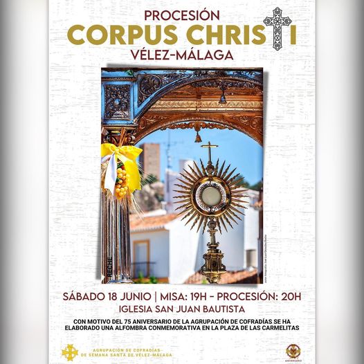 Todos los Datos del Corpus Christi de Vélez-Málaga 2022