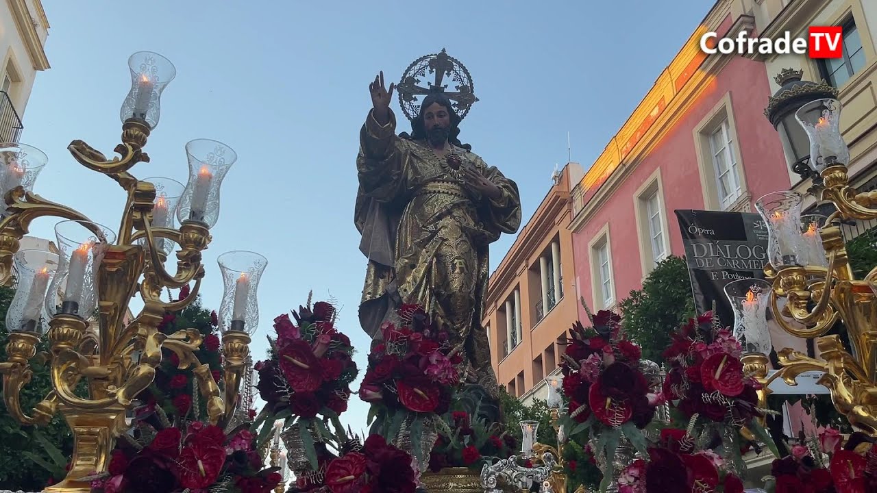 Vídeos de la Salida procesional Sagrado Corazón de Jesús en Jerez de la Frontera
