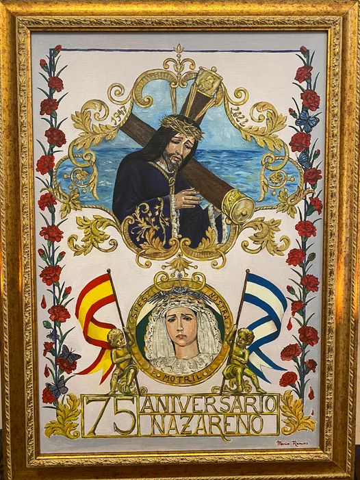 Cartel del 75 aniversario del Nazareno de Motril