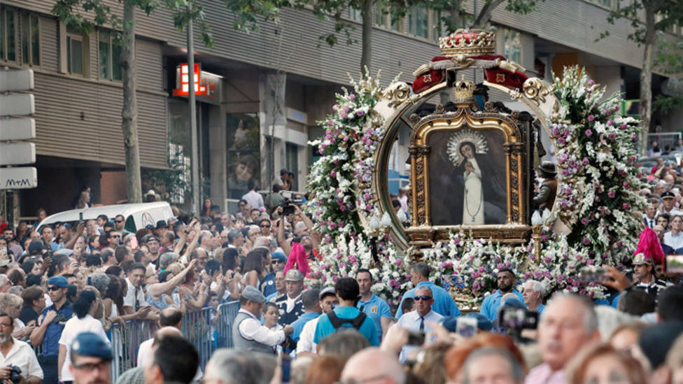Todos los Datos de la Procesión de la Virgen de la Paloma de Madrid