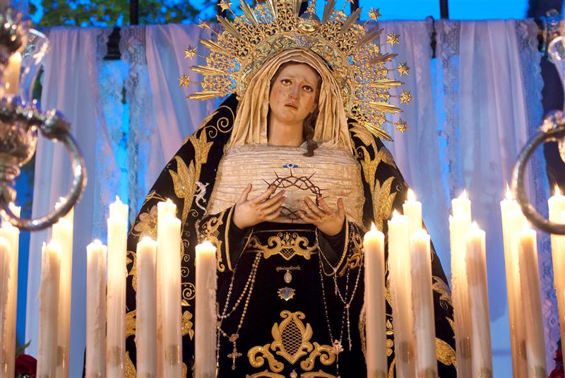 Horario e Itinerario Rosario de la Aurora de la Virgen de la Soledad de La Linea de la Concepción