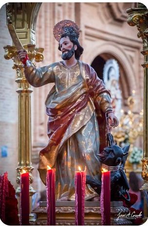 Horario e Itinerario de la Procesión de San Bartolomé y Ntra. Sra. del Consuelo hoy en Umbrete