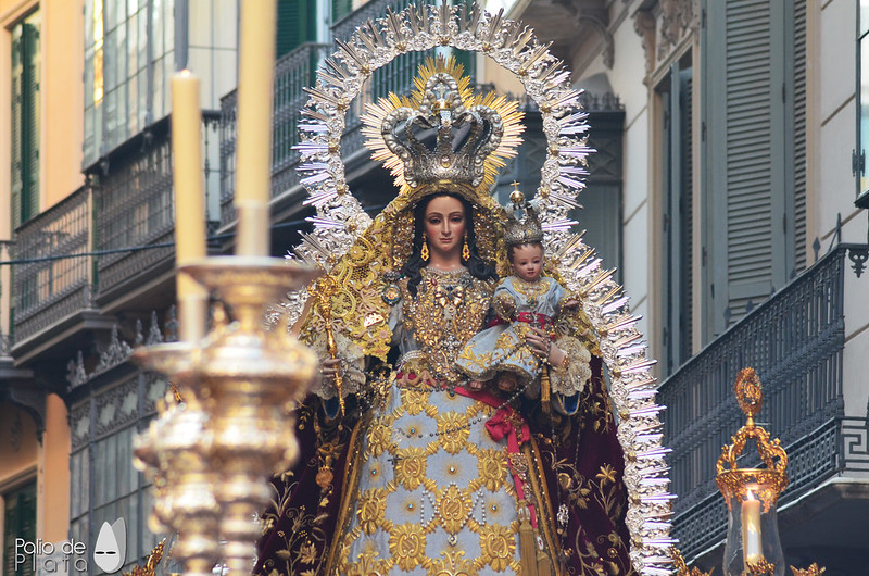 Horario e Itinerario Procesión de Alabanza de la Santísima Virgen de los Remedios. Málaga 18 de Septiembre del 202