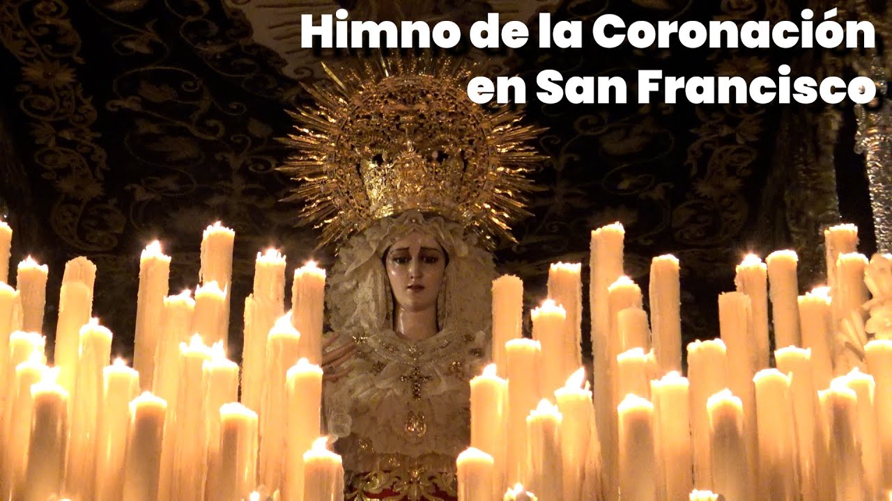 Vídeo del Himno de la Coronación de María Santísima de Las Penas interpretado por el coro de José Manuel Pedrosa en Plaza San Francisco