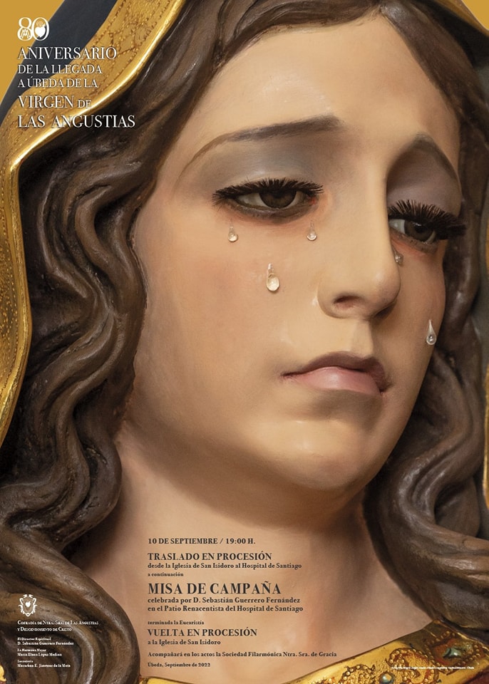 Recorrido e Horario Procesión Extraordinaria Virgen de las Angustias de Úbeda (Jaén)
