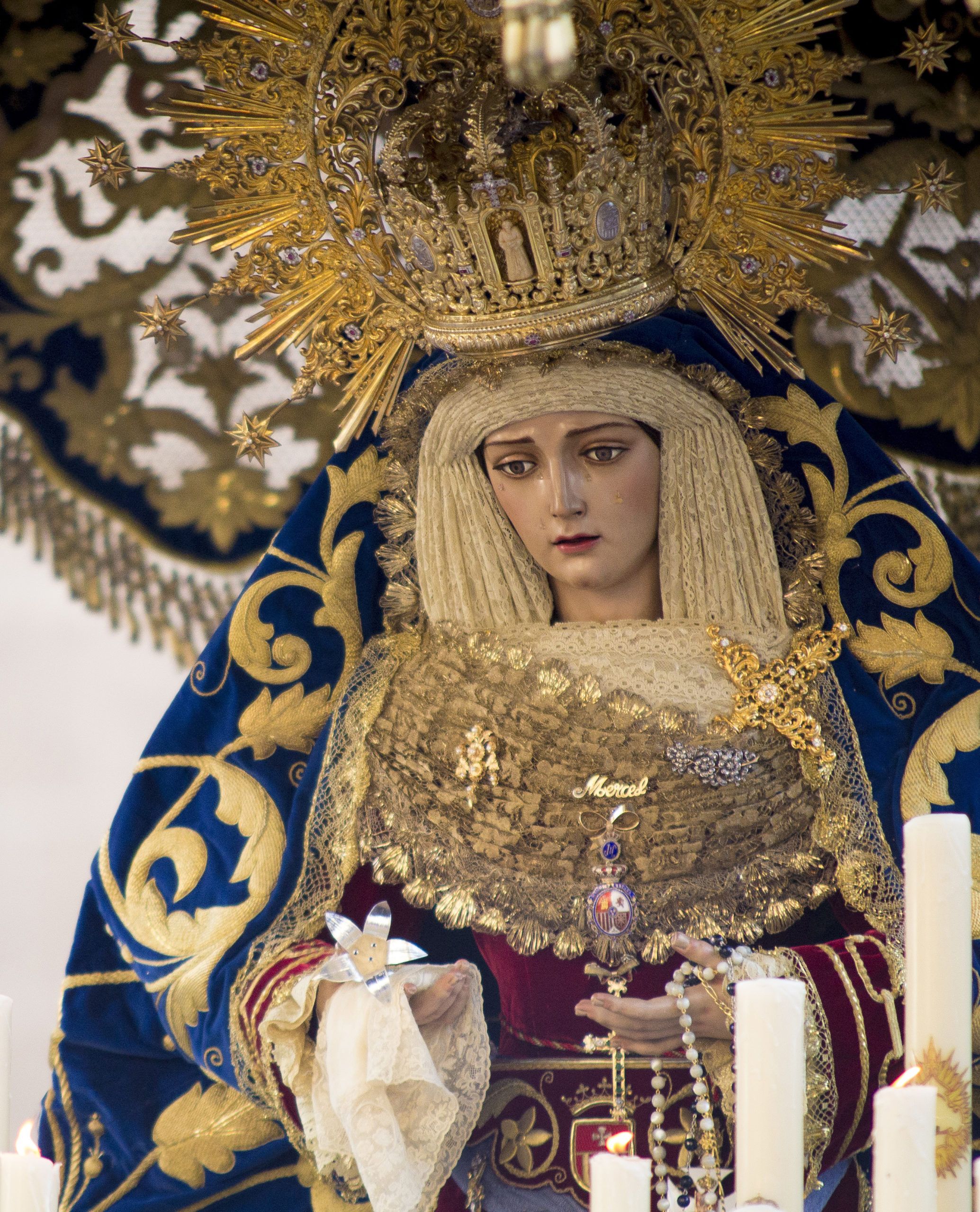 Horario e Itinerario de Ntra. Sra. de la Merced en la Procesión Magna «Lumen Dei» de Almería