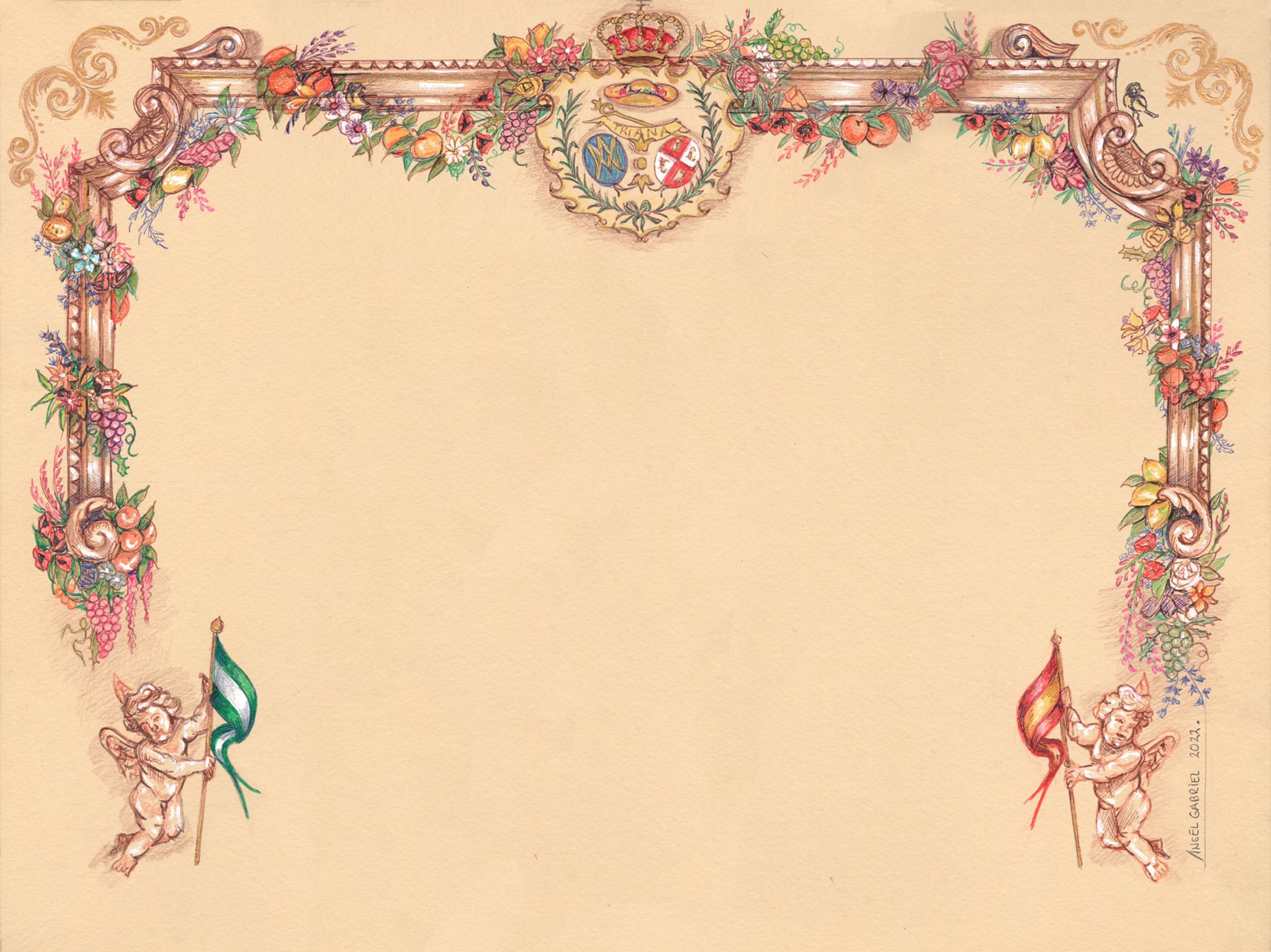 Papeleta de Sitio de la Pastora de Triana