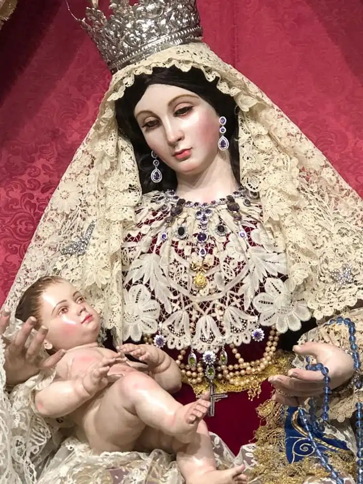 Horario e Itinerario de la Salida Procesional de Nuestra Señora de Belén. Córdoba 17 de Diciembre del 2022