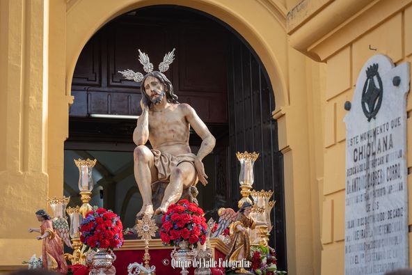 Horario e Itinerario Traslado Extraordinario de e Nuestro Padre Jesús de la Humildad y Paciencia. Chiclana de la Frontera 16 de Octubre del 2022