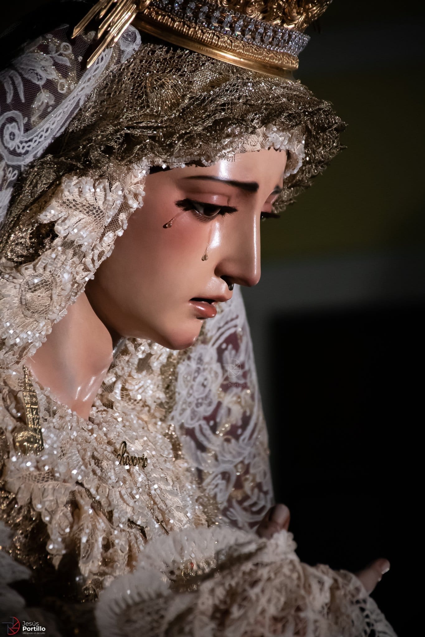 Rosario público con la Virgen del Rosario de la Milagrosa de Sevilla este Domingo