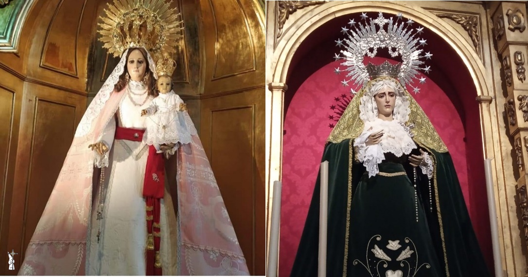 Desaparecen las cruces de los rosarios de las Imágenes de la Parroquia de Santa Quiteria de Alcázar de San Juan