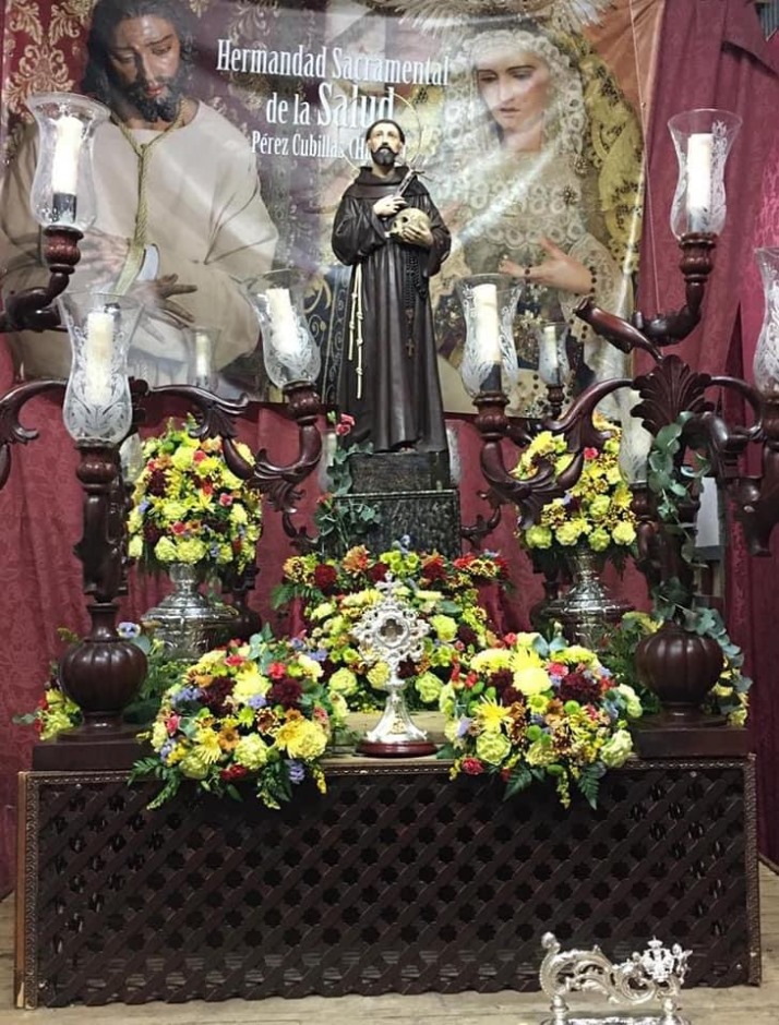 Horario e Itinerario Procesión de San Francisco de Asís. Huelva 09 de Octubre del 2022