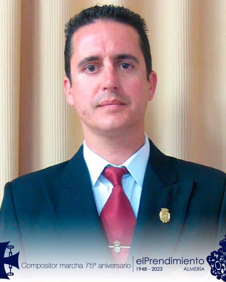 José Manuel García Pulido, compositor de la marcha del 75º aniversario de la hermandad del Prendimiento de Almería