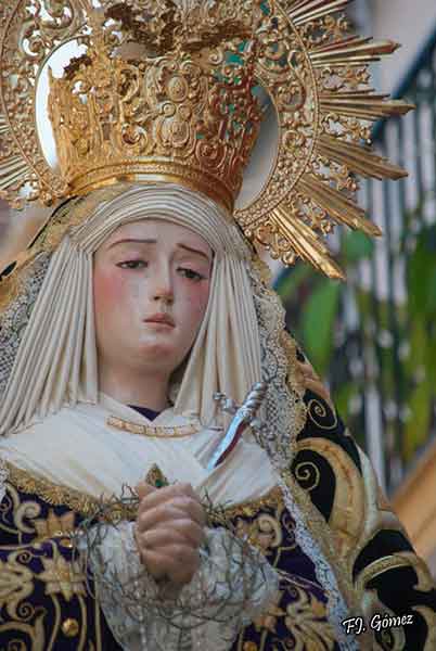 Rosario Extraordinario de la Virgen del Mayor Dolor de Cabra este 01 de Noviembre