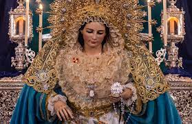 Así será los nuevos bordados del Palio de la Virgen de los Ángeles de Huelva