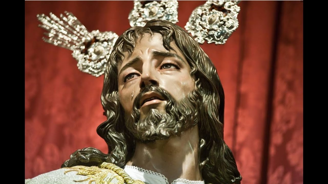 Cartel conmemorativo X aniversario de bendición de Nuestro Divino Redentor Jesús Cautivo de Jaén