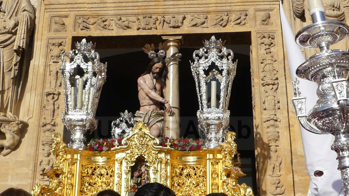 Jesús Atado a la Columna del Vía Crucis del Consejo Local de Hermandades y Cofradías de Utrera 2023