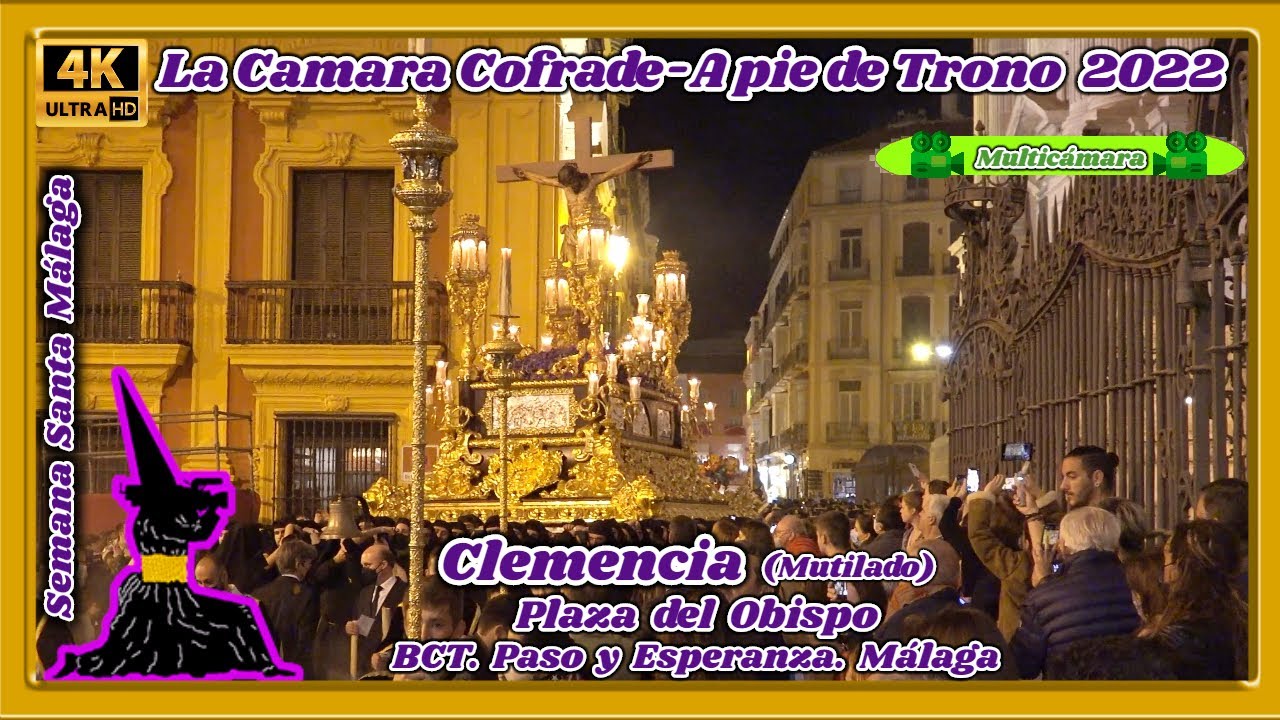 Vídeo del Santísimo Cristo de la Clemencia (Mutilado) el pasado Sábado de Pasión del 2022