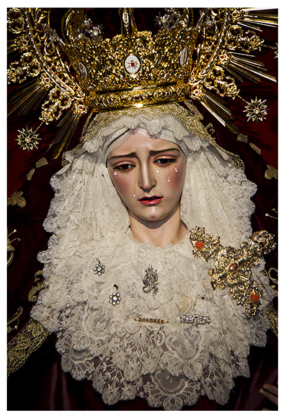 Horario e Itinerario Rosario de la Aurora de Santísima Virgen de los Dolores. Almería 08 de Diciembre del 2022