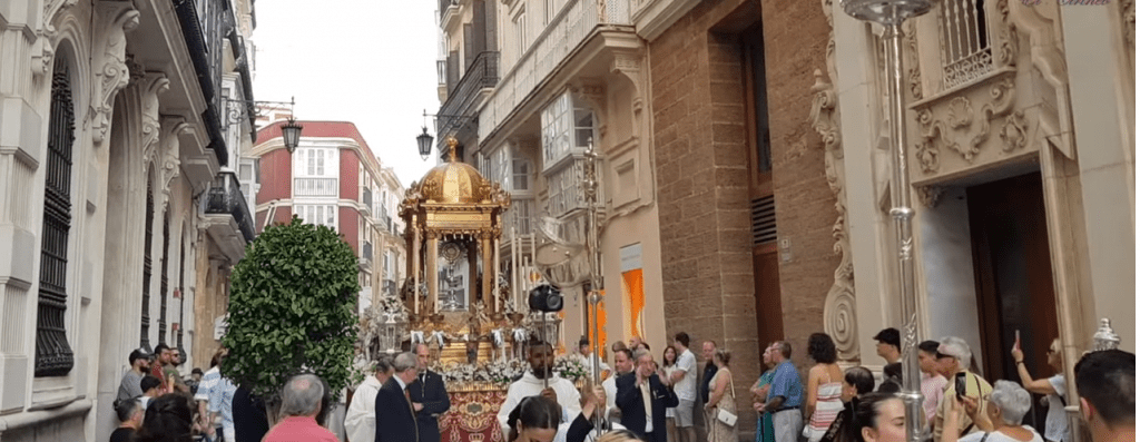 Vídeo de la Procesión del Corpus chiquito de Cádiz 2023