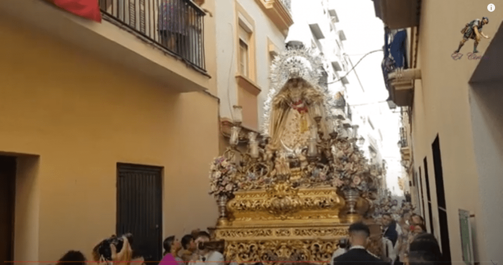 Vídeo de la Procesión de Nuestra Señora del Amor Hermoso de Cádiz 2023
