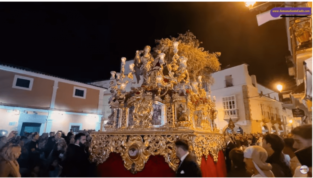 Vídeo de la Hdad del Olivo de El Puerto de Santa María a sones de la AM Virgen de los Reyes 2023