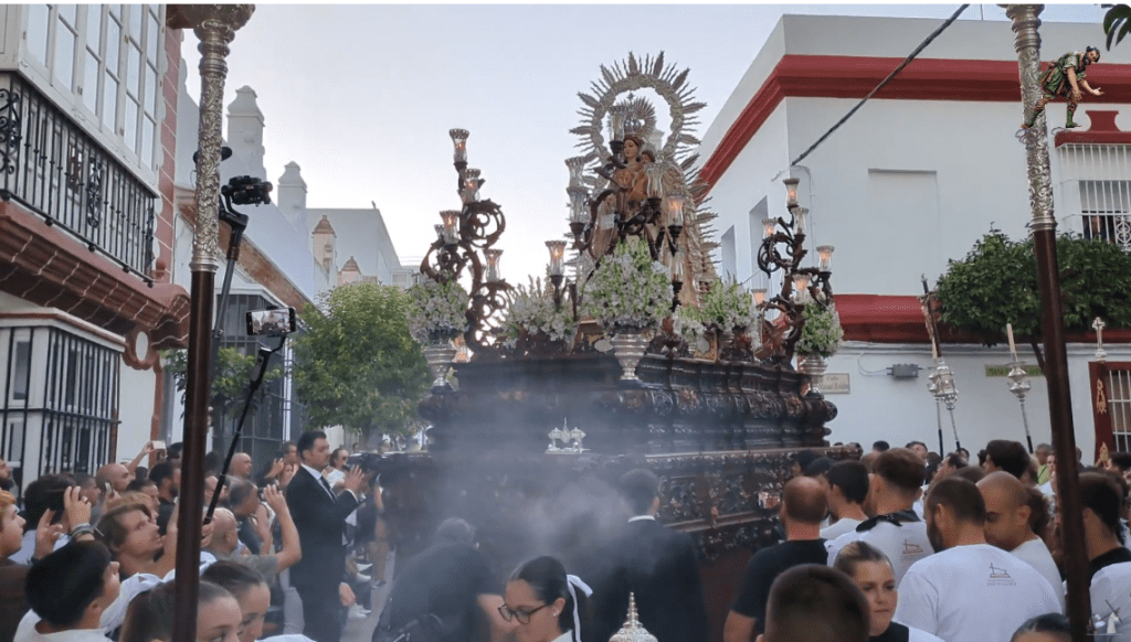 Vídeo de Nuestra Señora de las Mercedes en la Procesión Magna de San Fernando 2023